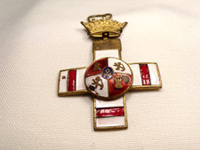 ✚ WWII 1936-1939 SPAIN SPANISH CIVIL WAR PENSIONER MEDAL FRANCO PERIOD (3973)