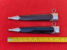 1 pc black SS type 1 & 1 pc brown SA type 1 German Dagger Honor Scabbard