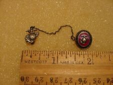 WWII USMC MARINE CORPS STERLING SWEETHEART PIN picture
