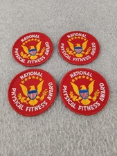 National Physical Fitness Award Patch Army Health JROTC United States Military