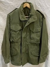 US Army M65 Field Jacket Size Small Short OD Green M-65 Cold Weather Coat 1980 picture
