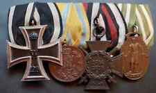 WW1 Iron Cross, Saxony Friedrich August Medal, etc Group 100% original picture