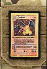 Pokemon Card Charizard Morale Patch / Military Badge Tactical Hook & Loop 31 picture