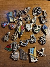 Large French Military Alpine Insignia Badge Lot 26 Pieces Army 
