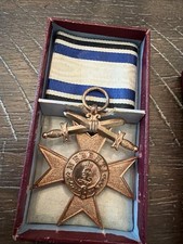 Original Imperial German Army Medal Bavarian Merit Cross 3rd Class Merenti