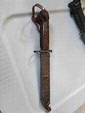 Vintage  Military  BAYONET WITH  SCABBARD Collectible picture