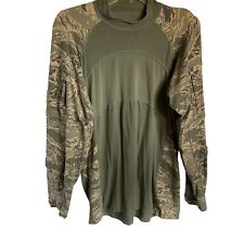 #6319 MASSIF Army Combat Shirt Padded Elbows Zip Digital Camo SIZE XL picture