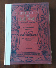 A HISTORY OF THE CIVIL WAR by Benson J. Lossing, Mathew Brady War Photographs picture