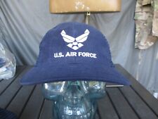 USAF, Air Force Logo Blue, US Made, Trucker Cap, Baseball Hat, Adjustable picture