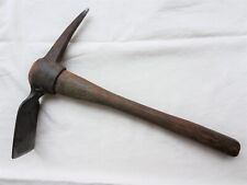 Vintage WW2 Pick-Mattock with handle, stamped US Warwood 43 picture