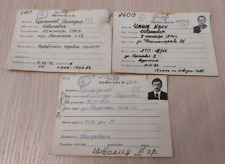 Rare documents Workers  Chernobyl zone Soviet Union USSR picture