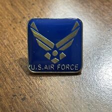 US Air Force USAF Wings Logo Lapel Hat Jacket Vest Shirt Backpack Bag Pin picture