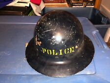 Late World War II US Army CD Civil Defense POLICE Helmet picture