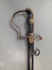 german sword With Scabbard And Paperwork.  picture