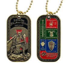Put On The Full Armor of God Dog Tag Eph:6 13-17 Featured Challenge Coin Pendant picture
