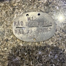 RAD Labour Service dog tag M10