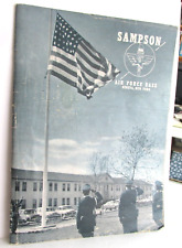 Vintage 1950s Korean War Era SAMPSON US AIR FORCE Base Geneva New York Book picture