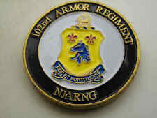 102ND ARMOR REGIMENT NJARNG CHALLENGE COIN picture