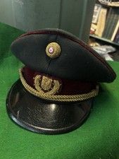 Austrian Railway Generals Visor Hat   