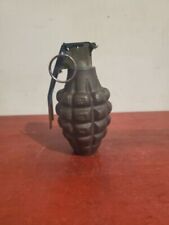 Inert Dummy Iron Pineapple Grenade Vintage WW2 Military Fuze M228 picture