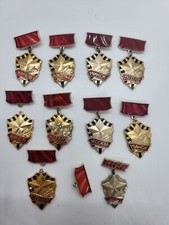 Badge on a pendant Cities Heroes of the USSR Kyiv Odessa Minsk Volgograd Moscow