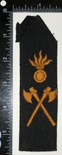 Swiss Switzerland Army Sapeur-mineur Sapper Miner Shoulder Badge Epaulette Patch