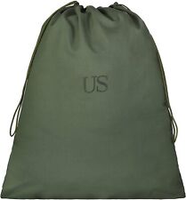 US Army BARRACKS BAG OD Green 100% Cotton Large Laundry Bag  USGI -NEW picture