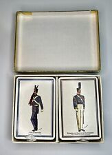 Vintage Military / Army Playing Cards - Plebe / Commander - Double Deck With Box picture