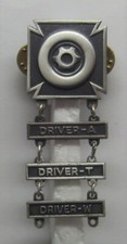 Army Qualification Driver & Mechanic Badge MECHANIC & DRIVER-A-T-W BARs
