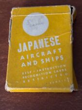 Japanese Aircraft and Ships Recognition Cards (54) 1940s picture
