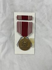 Vintage WWII Military Good Conduct Medal Ribbon Award Original Antique  picture