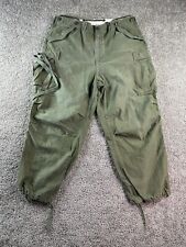 VINTAGE M-1951 US Army Military Field Trousers Mens XL M51 Cargo Pants 50s * picture