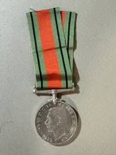 🇬🇧 WWII British Defence Medal — Original 1939-1945 Issue