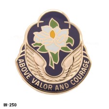 185th Aviation Group ~ Above Valor And Courage ~ Army DUI Crest Pin Vanguard NEW