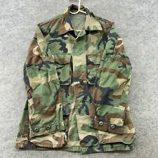 US Army Coat Small Regular Woodland Camo BDU Hot Weather Combat Uniform Military picture