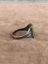 Soldier's ring with runes. Wehrmacht 1936-1945 WWII WW2 picture