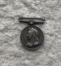 ORIGINAL MINIATURE DRESS MEDAL - LONG SERVICE IN THE COLONIAL AUXILLARY FORCES