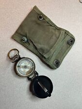 Original WW2 Compass with Pouch.  Superior Magneto Corp. picture
