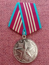 Soviet Order Badge Medal " 10 years Impeccable Service Army USSR " #242c