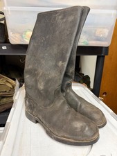 WWII SOVIET RUSSIAN OFFICER COMBAT JACKBOOTS BOOTS-SIZE 9