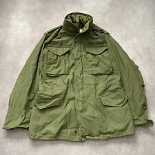 Vintage 60s 70s OG-107 Cold Weather Field Jacket Size Small Long Army Vietnam picture
