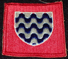 WWII US 15th Army Group SSI Shoulder Patch N. Africa / Italy - Multinational Bdg