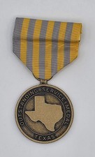 Texas Outstanding Service Medal - Classic or New Millenium - Moiré Drape