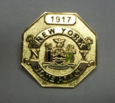New York State Police Mini Badge Mini Shield Lapel Pin NYSP Collectible