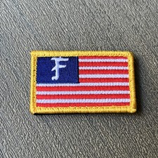 AUTHENTIC 1.5”x2.5” FORWARD OBSERVATIONS GROUP Little F Flag FOG Logo Patch 🇺🇸