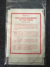 Historical book for  Intelligence Documents for Field Training GTA 30-3-17,1976 picture