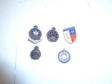 Vintage British Empire service League Canadian Legion Pin Badge Sterling Lot