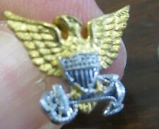 U.S.COAST GUARD OFFICER  SERVICE PIN 13 STARS AMERICAN EAGLE ANCHOR MILITARY PIN picture