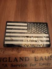 US MILITARY IR INFRARED Reverse Facing US FLAG PATCH ~ USED- (22-1575) picture