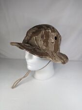 HAT SUN HOT WEATHER TYPE II BOONIE MIL-SPEC-H437577 SIZE 7-1/2 TIGER STRIPE picture